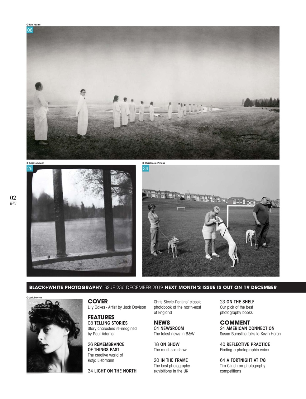 Black+White Photography Preview Pages