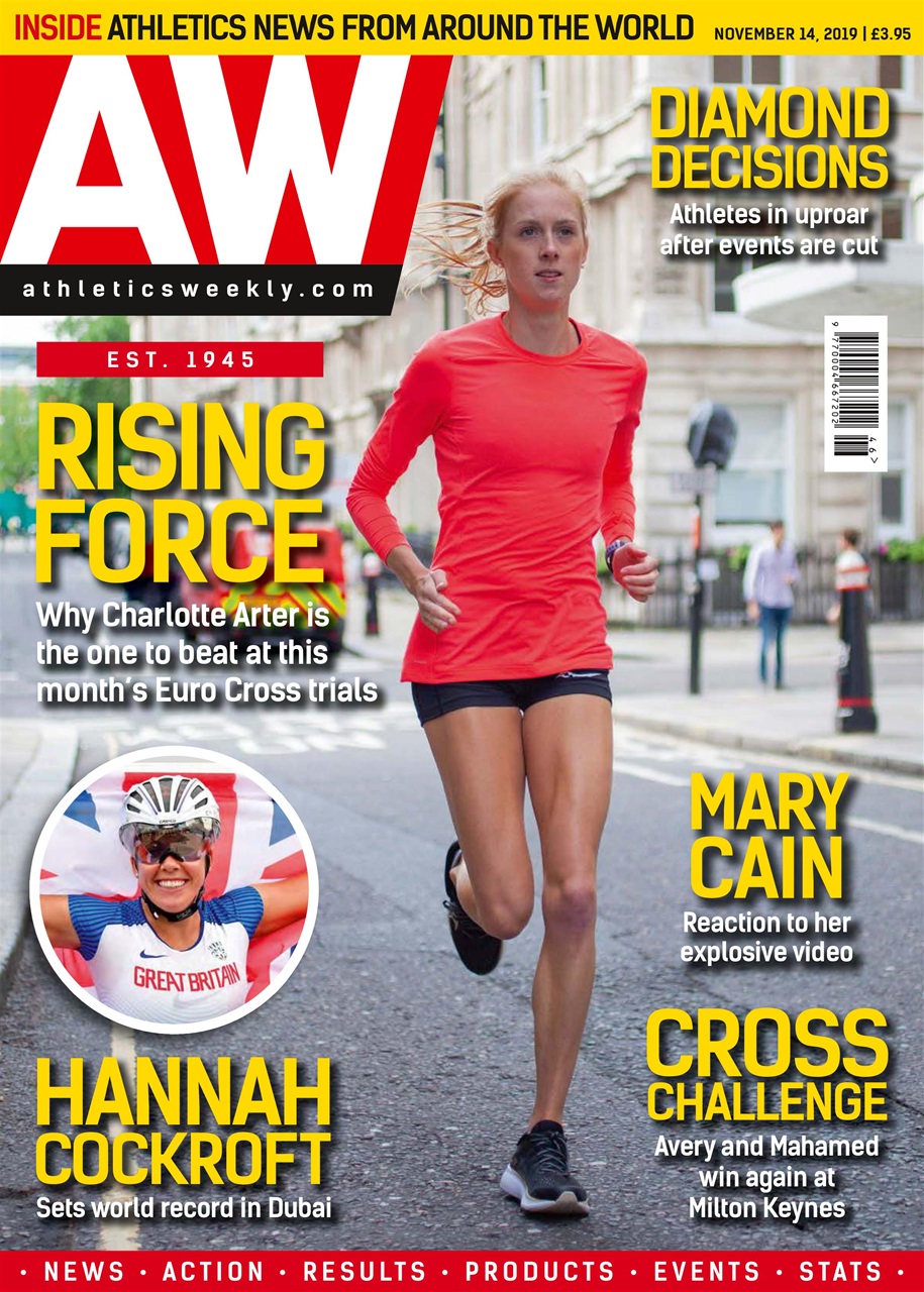 AW – Athletics Weekly Magazine Preview Pages