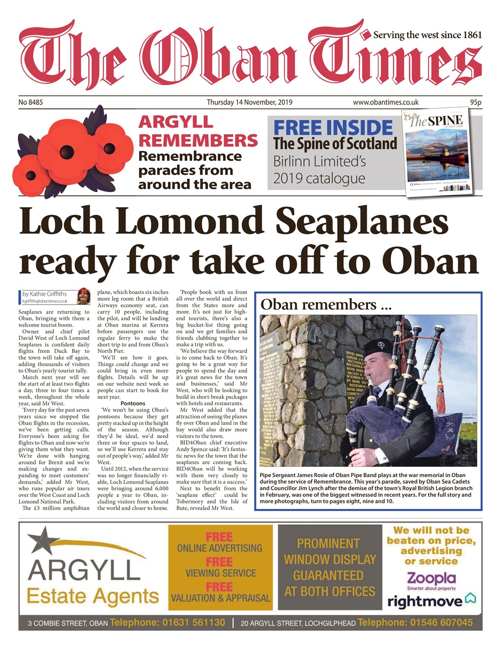 The Oban Times & Lochaber Times Preview Pages