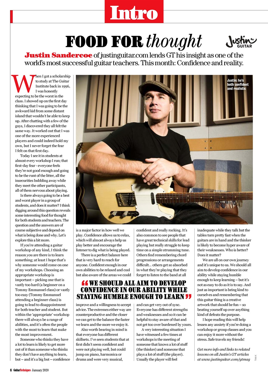 Guitar Techniques Preview Pages