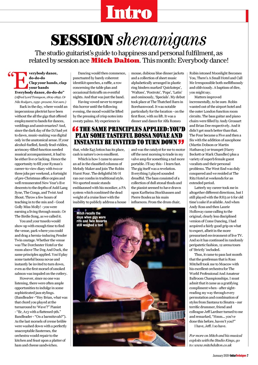 Guitar Techniques Preview Pages