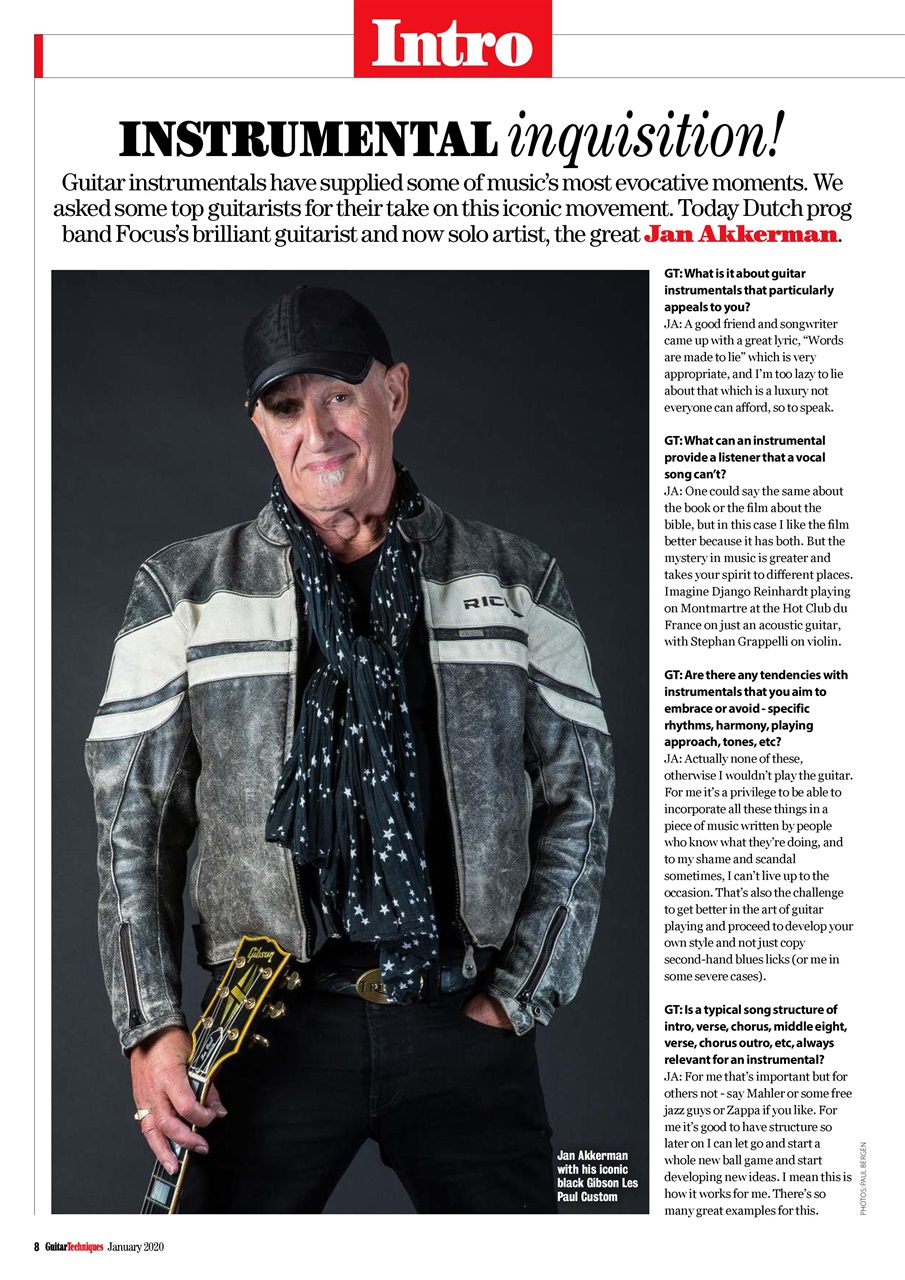 Guitar Techniques Preview Pages