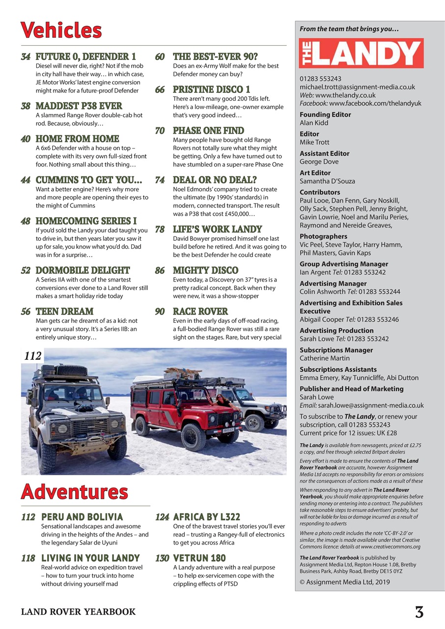 Overlander 4X4 Preview Pages