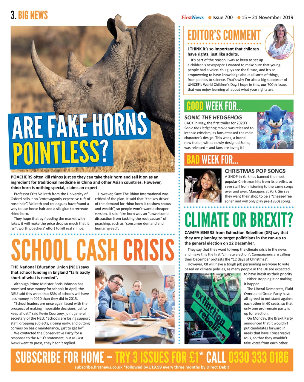 First News Preview Pages