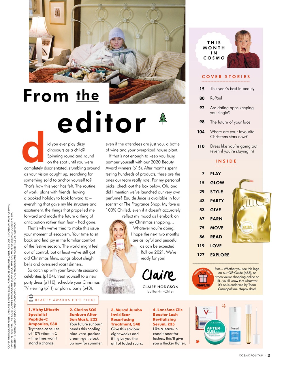 Cosmopolitan Preview Pages