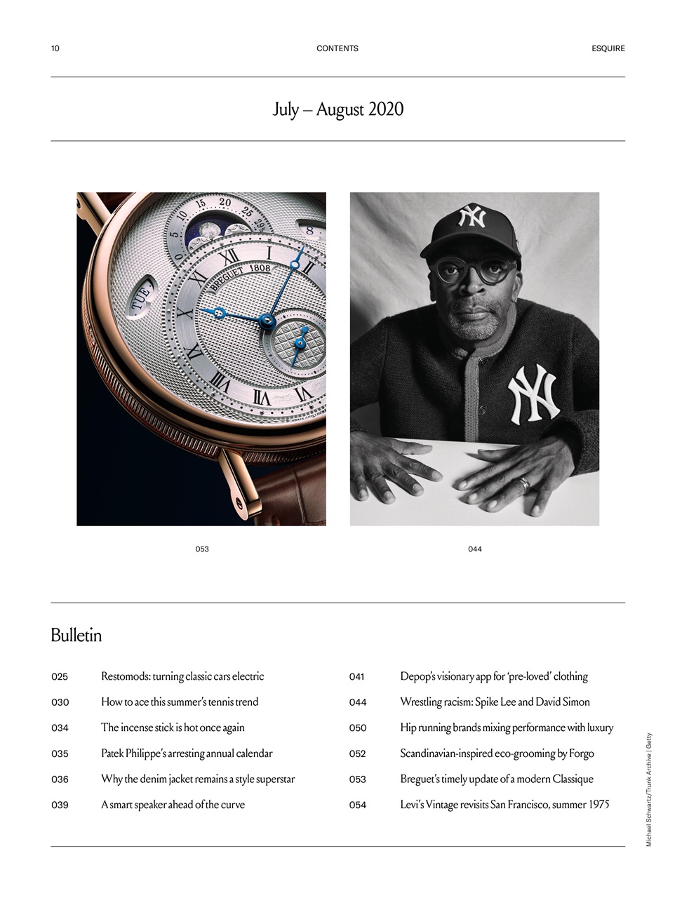 Esquire Preview Pages