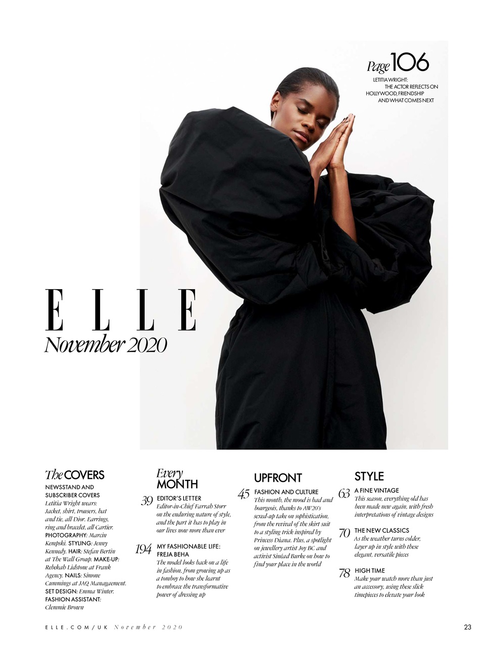 Elle Preview Pages
