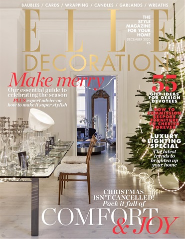Elle Decoration issue Dec 2020