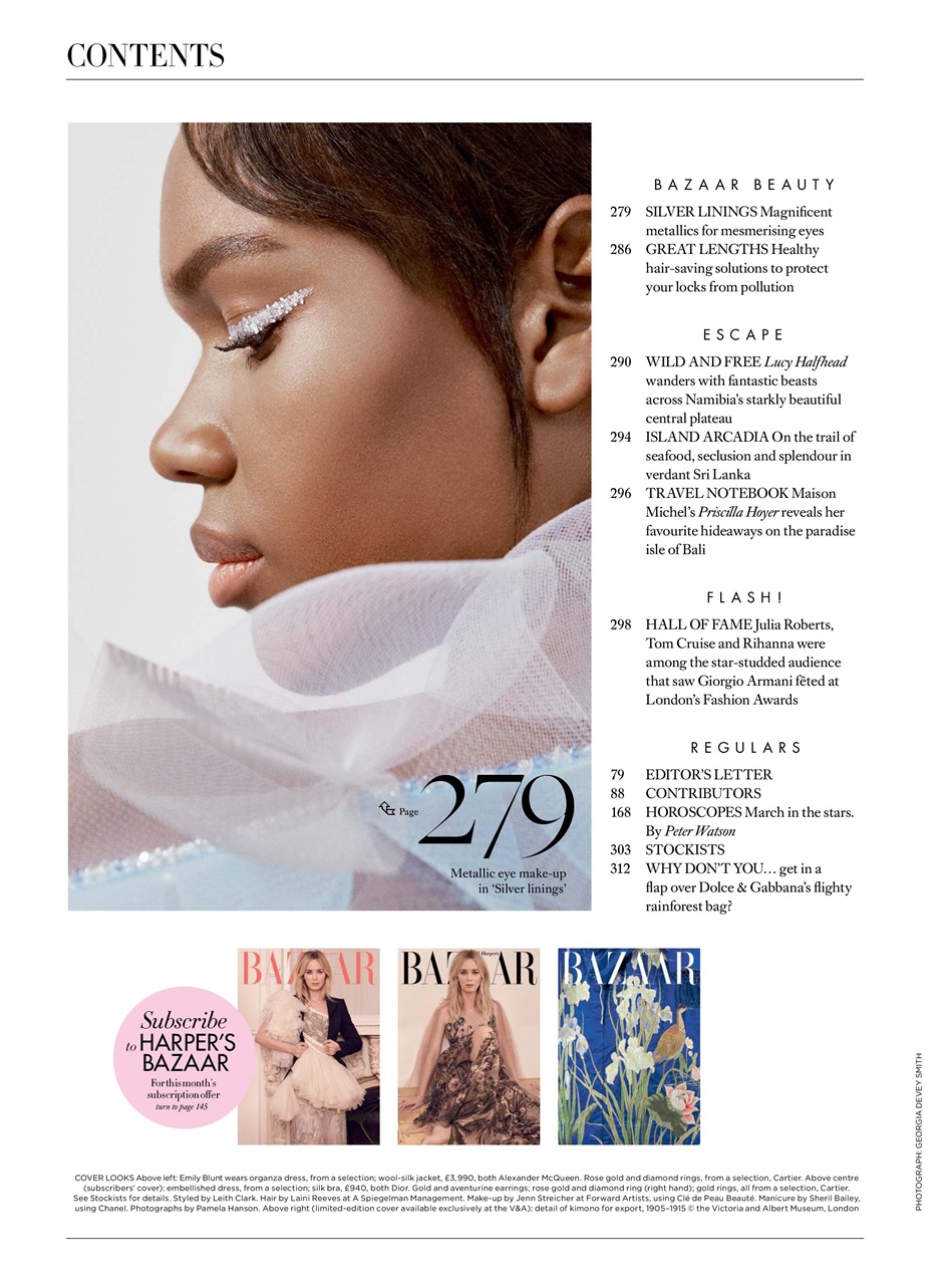 Harper's Bazaar Preview Pages