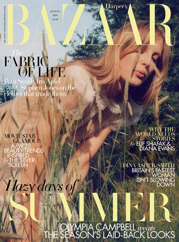 Harper's Bazaar issue Aug 2020