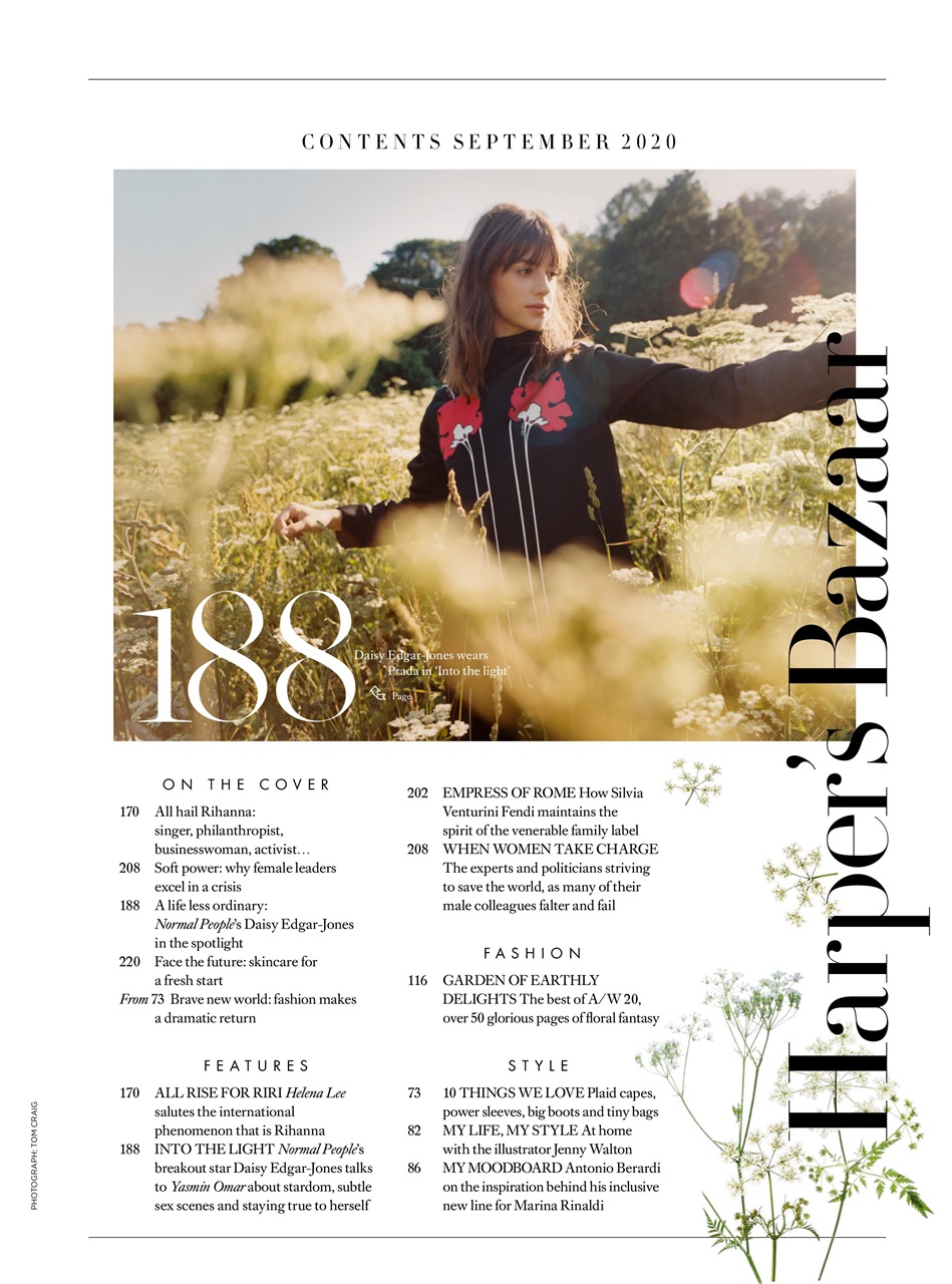 Harper's Bazaar Preview Pages