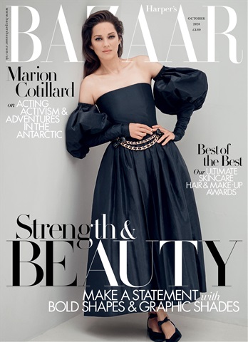 Harper's Bazaar issue Oct 2020