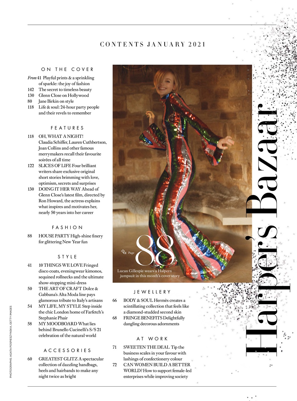 Harper's Bazaar Preview Pages
