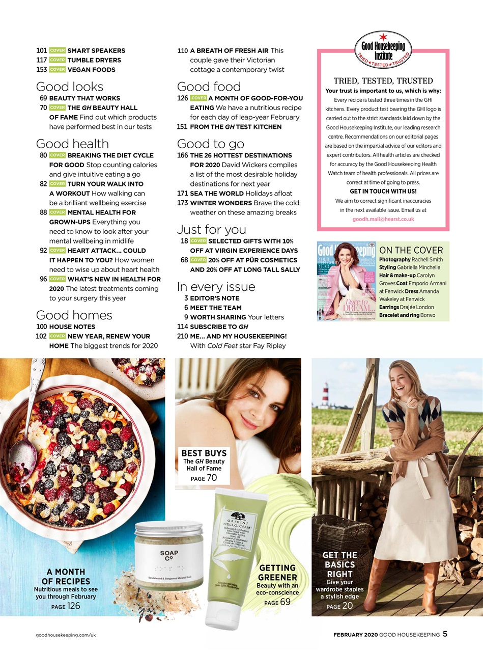 Good Housekeeping Preview Pages