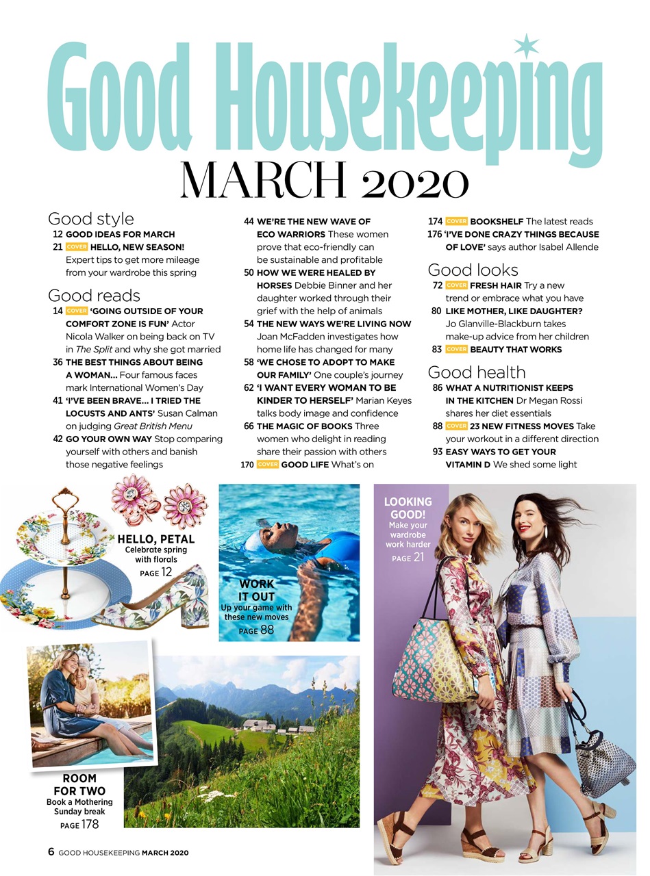 Good Housekeeping Preview Pages