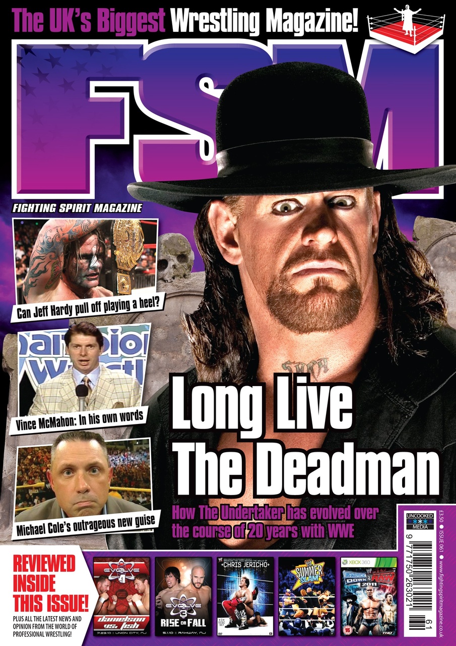 Wrestletalk Magazine Preview Pages