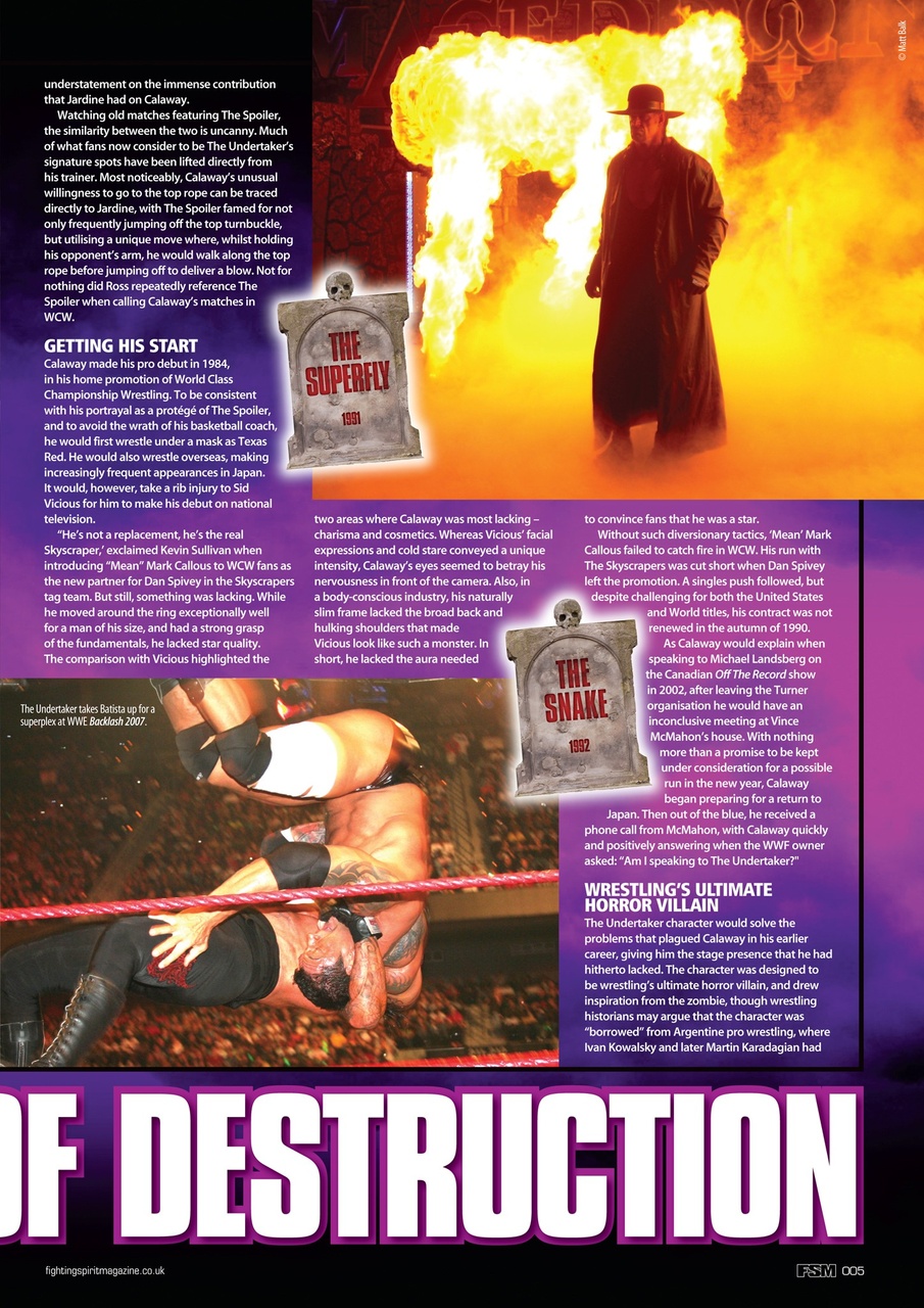 Wrestletalk Magazine Preview Pages