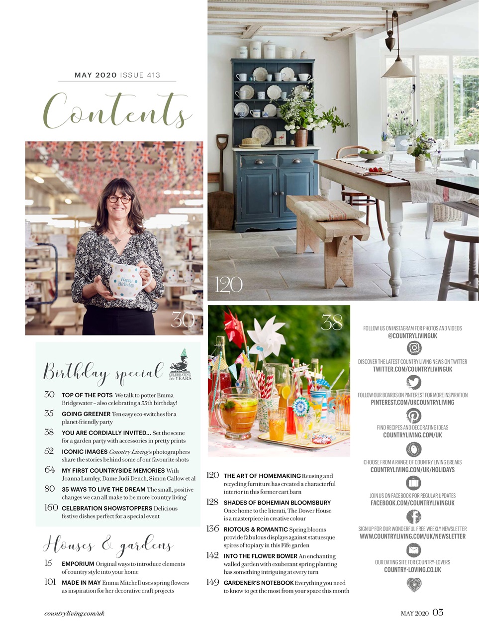 Country Living Preview Pages
