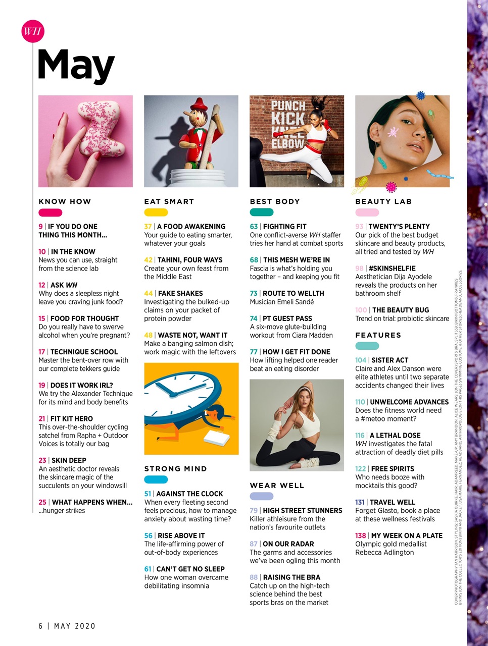 Women's Health Preview Pages