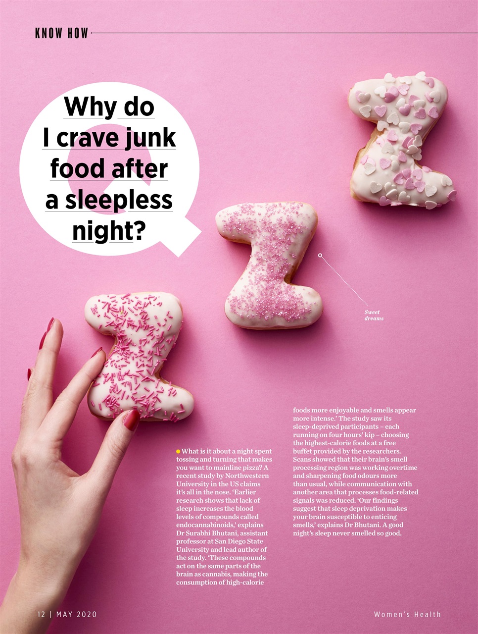 Women's Health Preview Pages