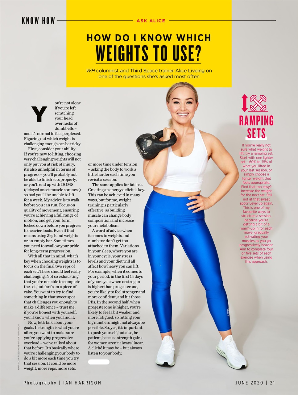 Women's Health Preview Pages