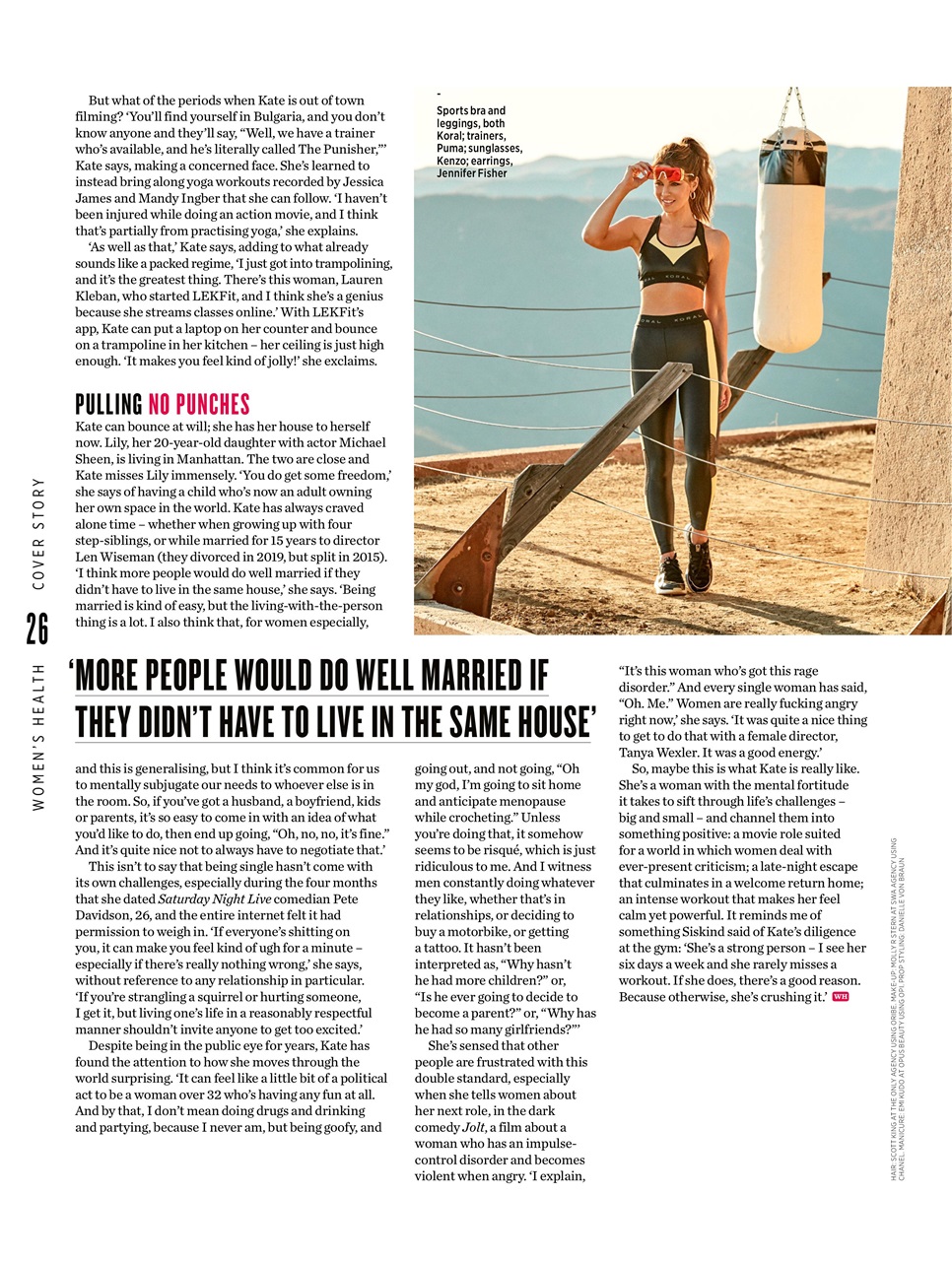 Women's Health Preview Pages