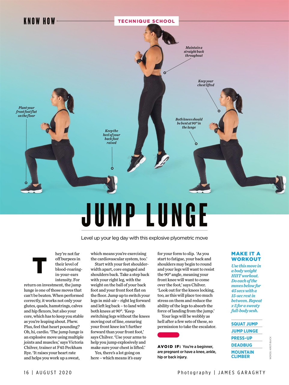 Women's Health Preview Pages