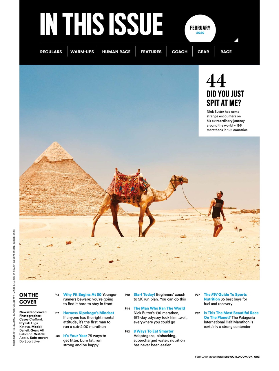 Runner's World Preview Pages