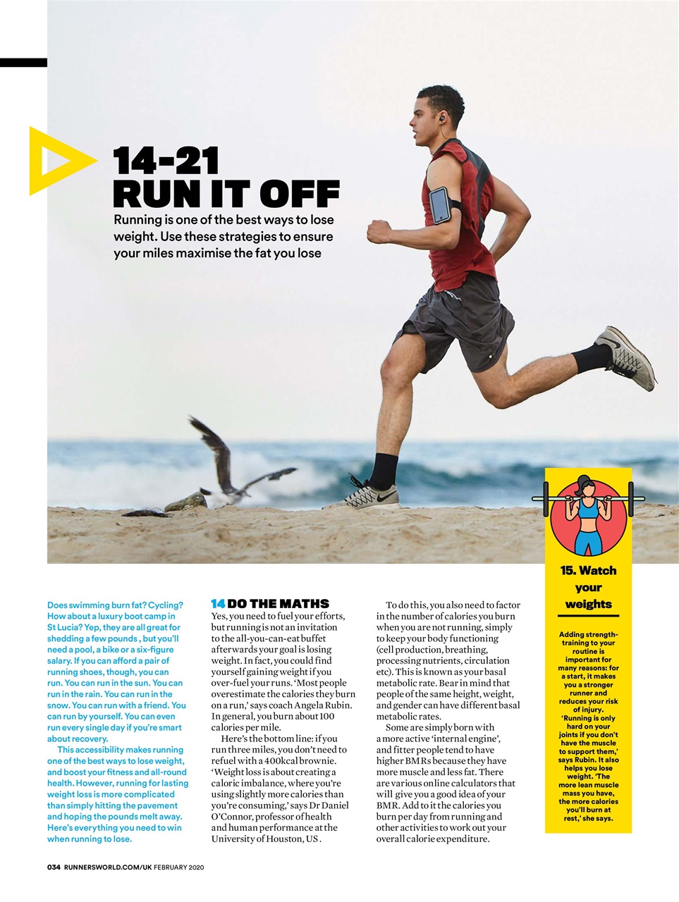 Runner's World Preview Pages