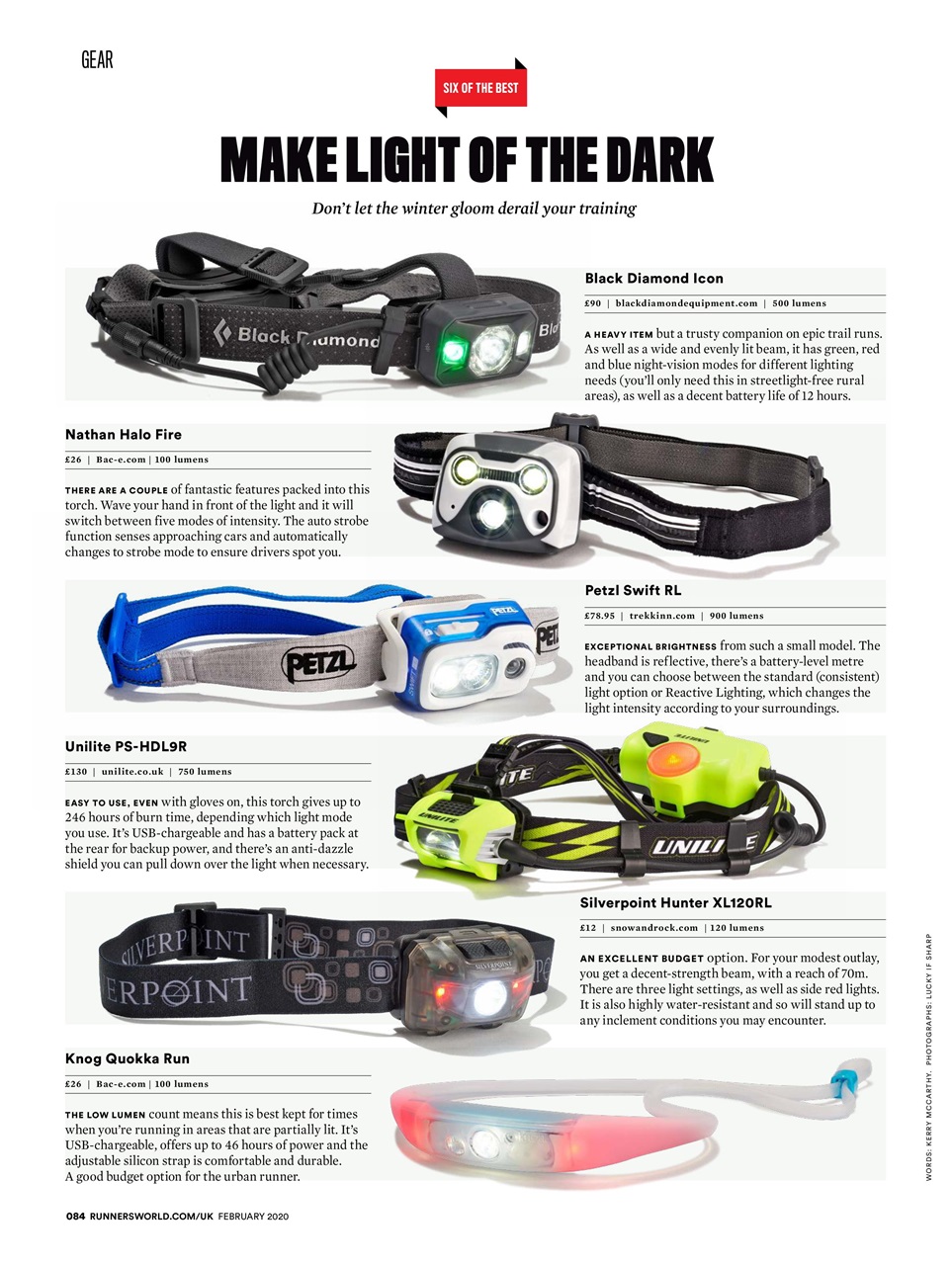 Runner's World Preview Pages