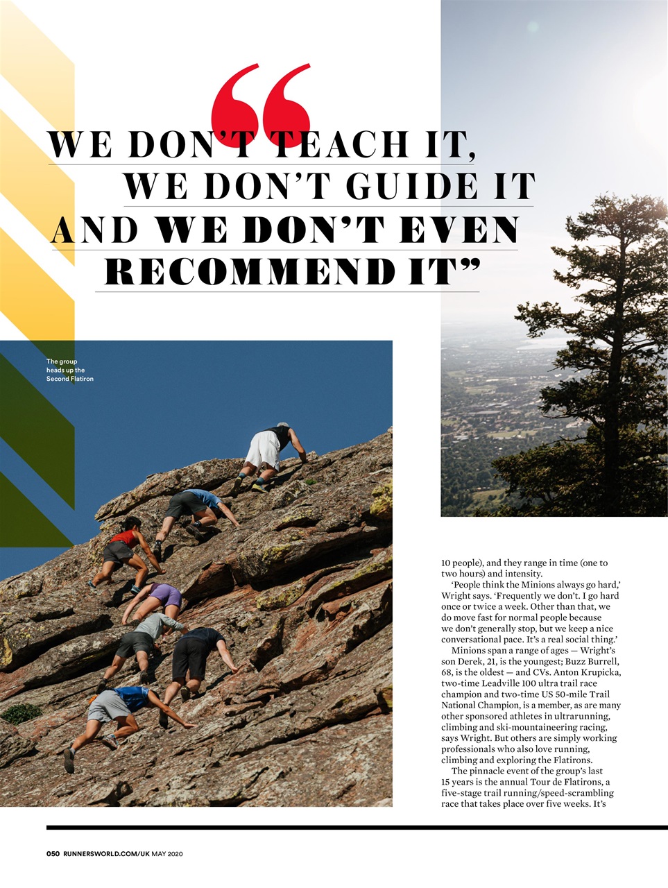 Runner's World Preview Pages
