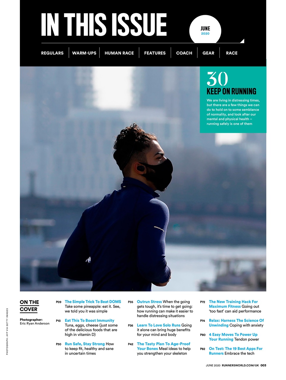 Runner's World Preview Pages