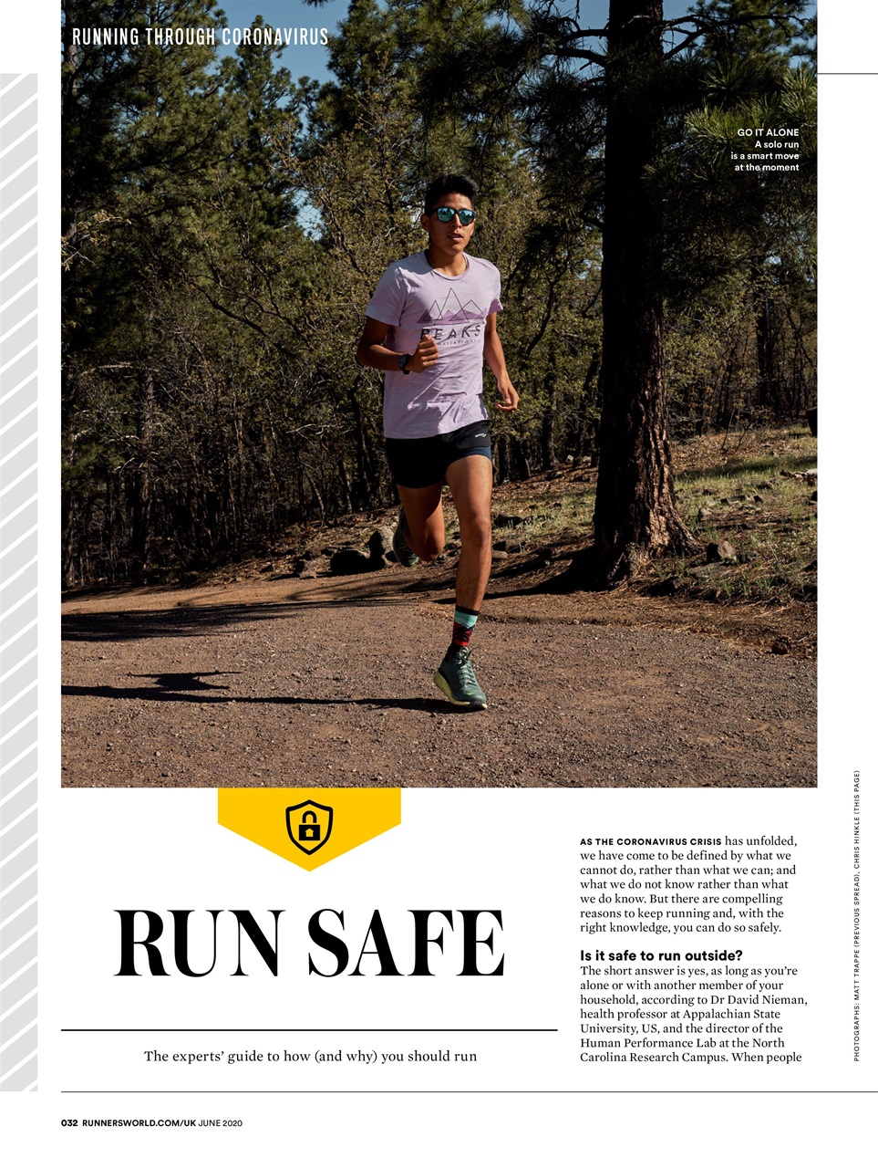 Runner's World Preview Pages