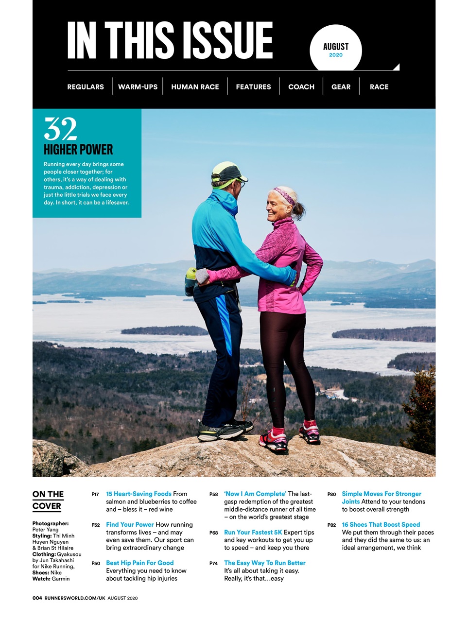 Runner's World Preview Pages