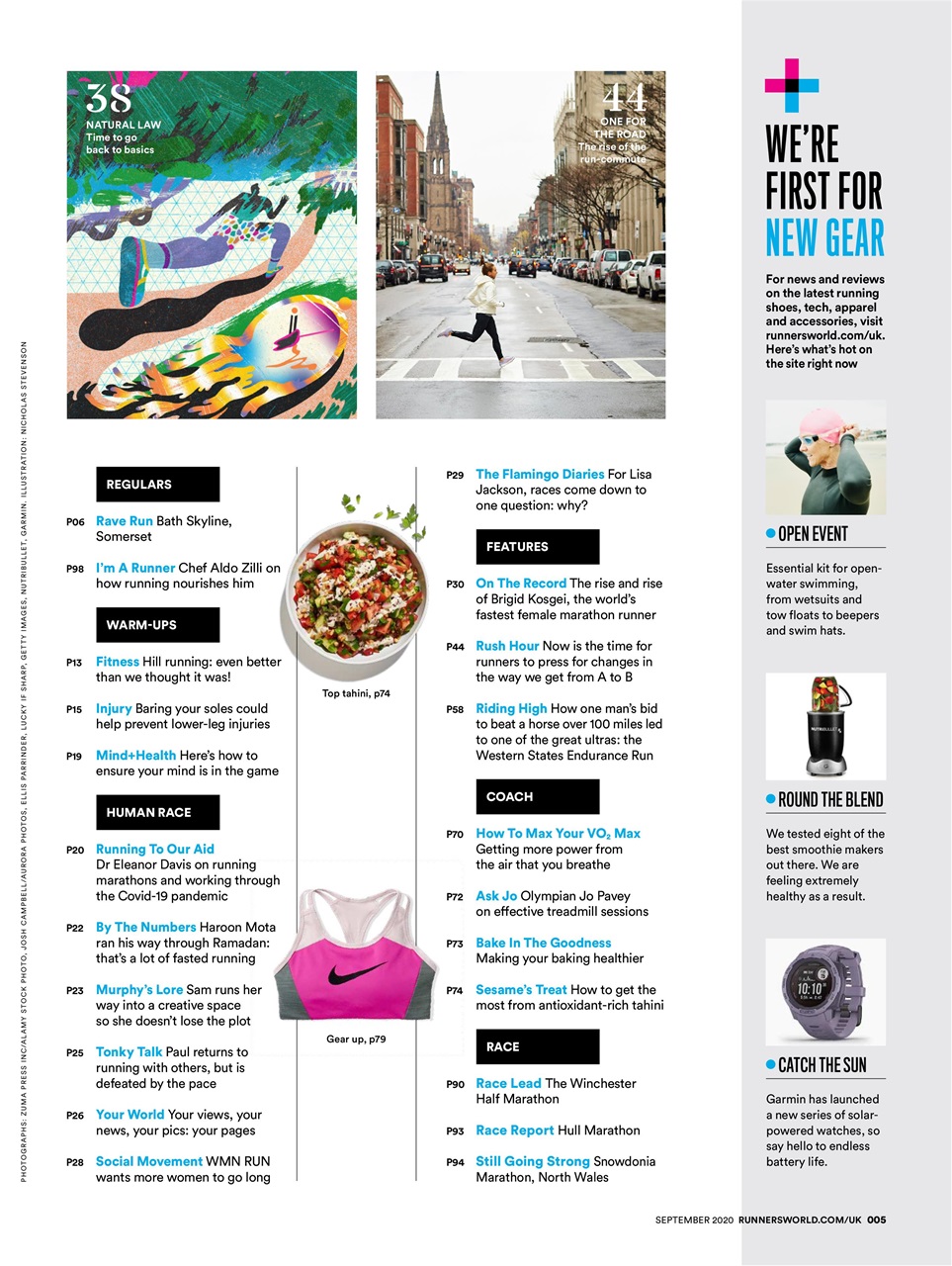 Runner's World Preview Pages