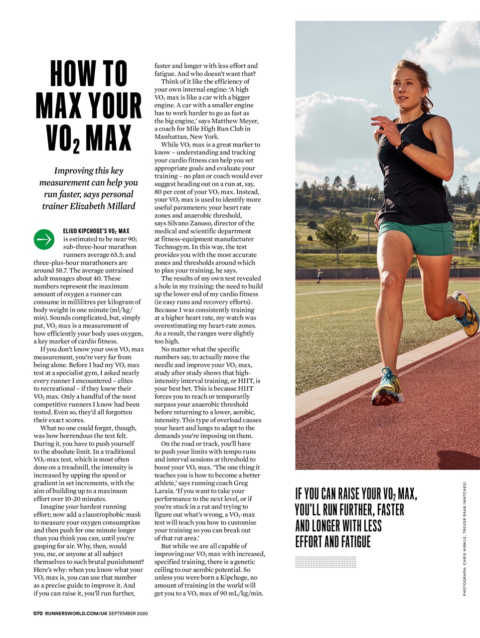 Runner's World Preview Pages