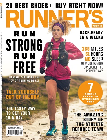 Runner's World issue Oct 2020