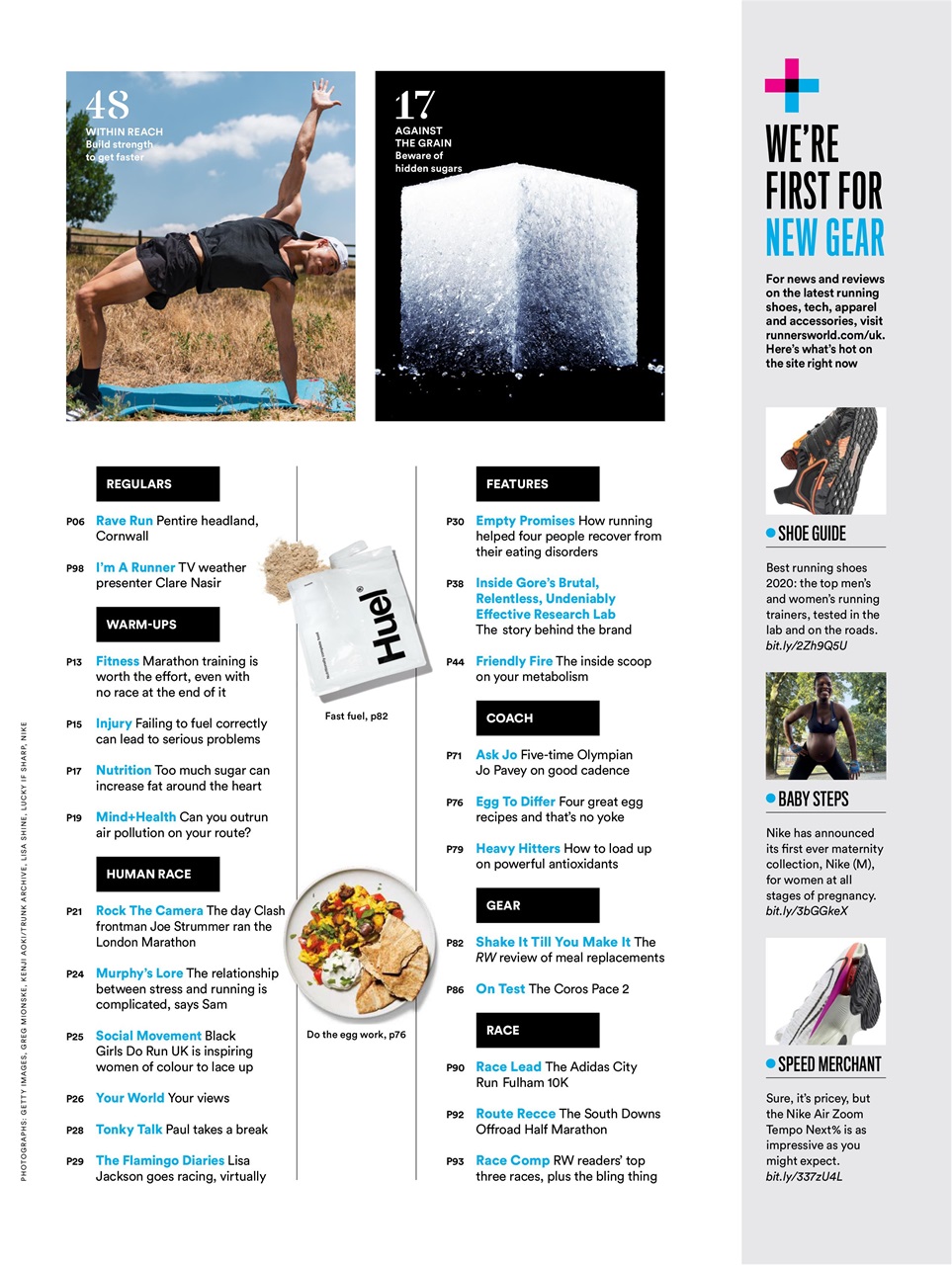 Runner's World Preview Pages