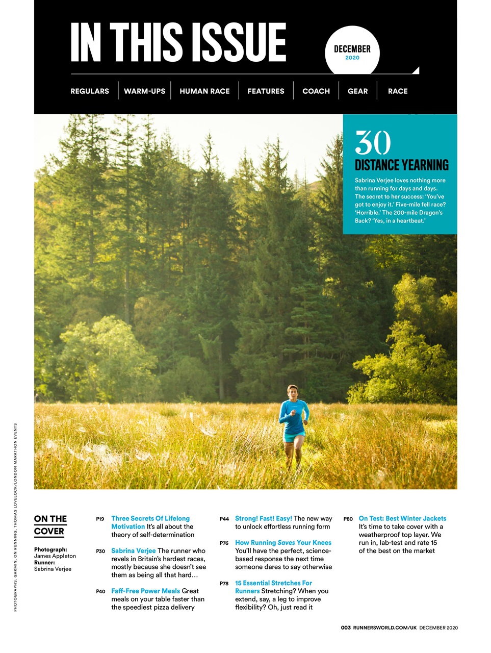 Runner's World Preview Pages