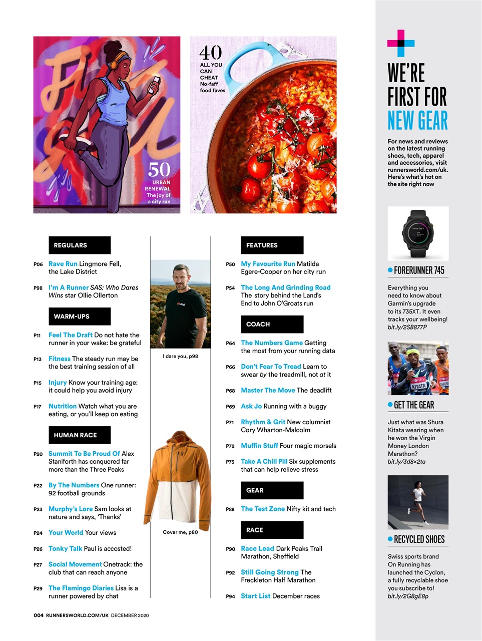 Runner's World Preview Pages