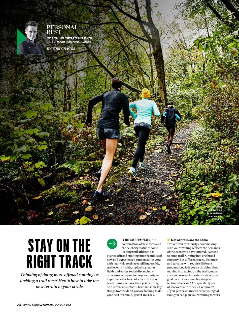 Runner's World Preview Pages