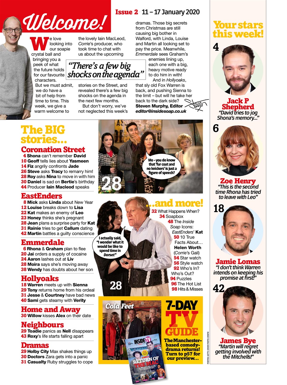 Inside Soap Preview Pages