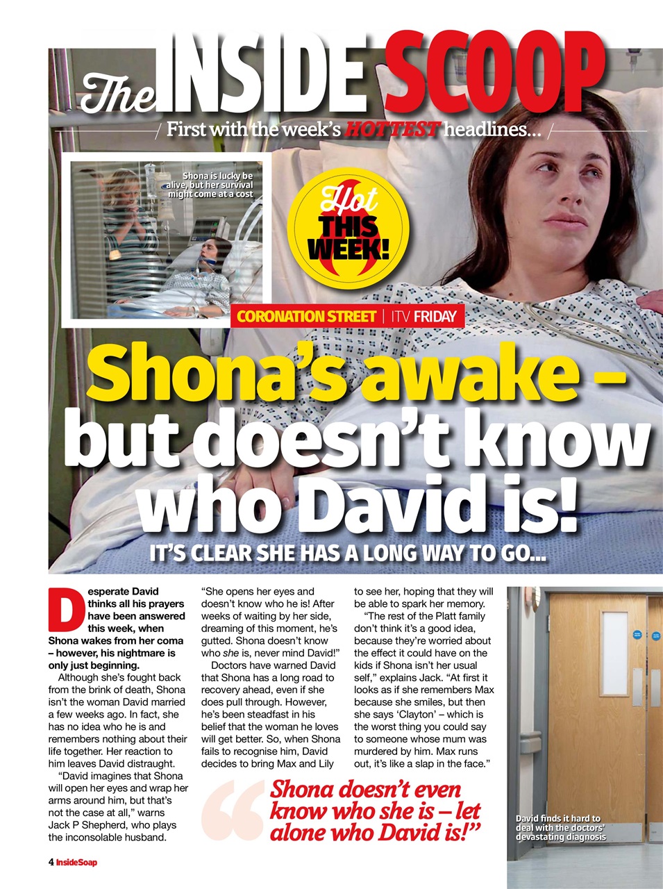 Inside Soap Preview Pages