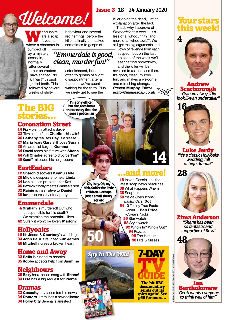 Inside Soap Preview Pages