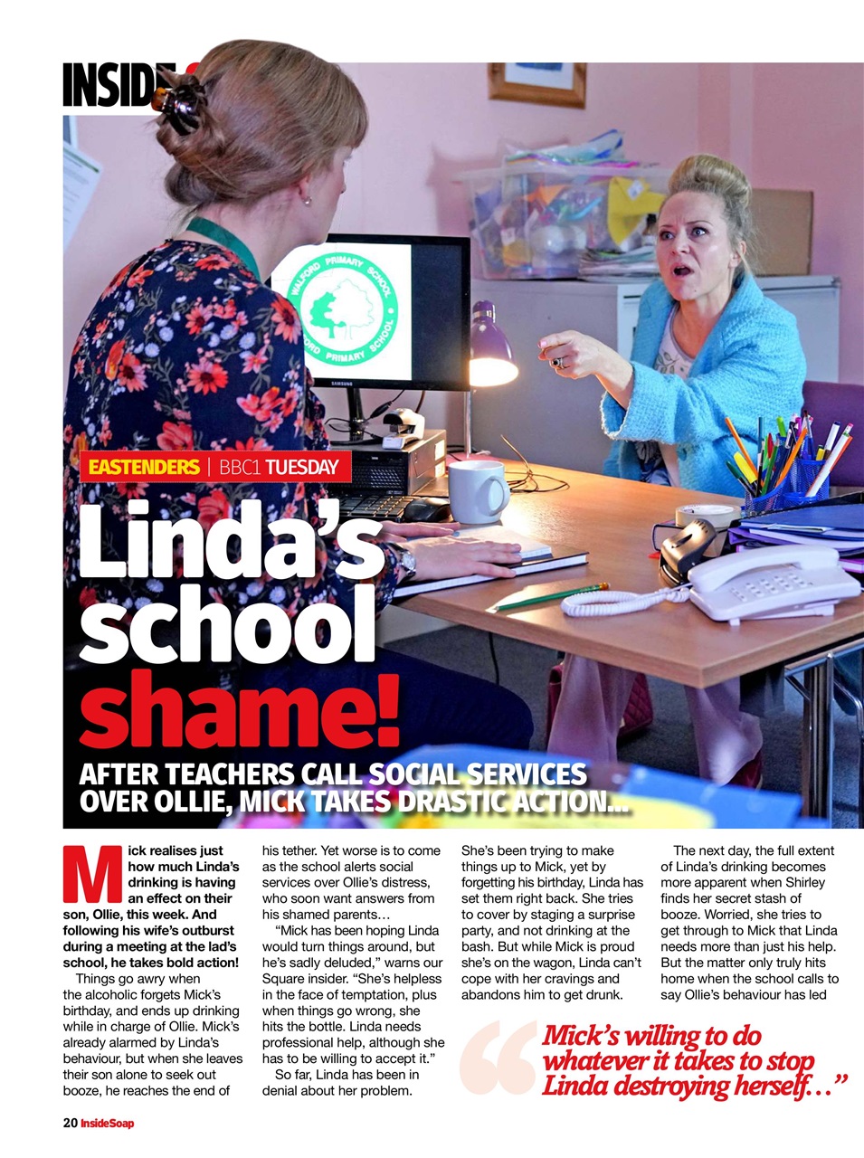 Inside Soap Preview Pages