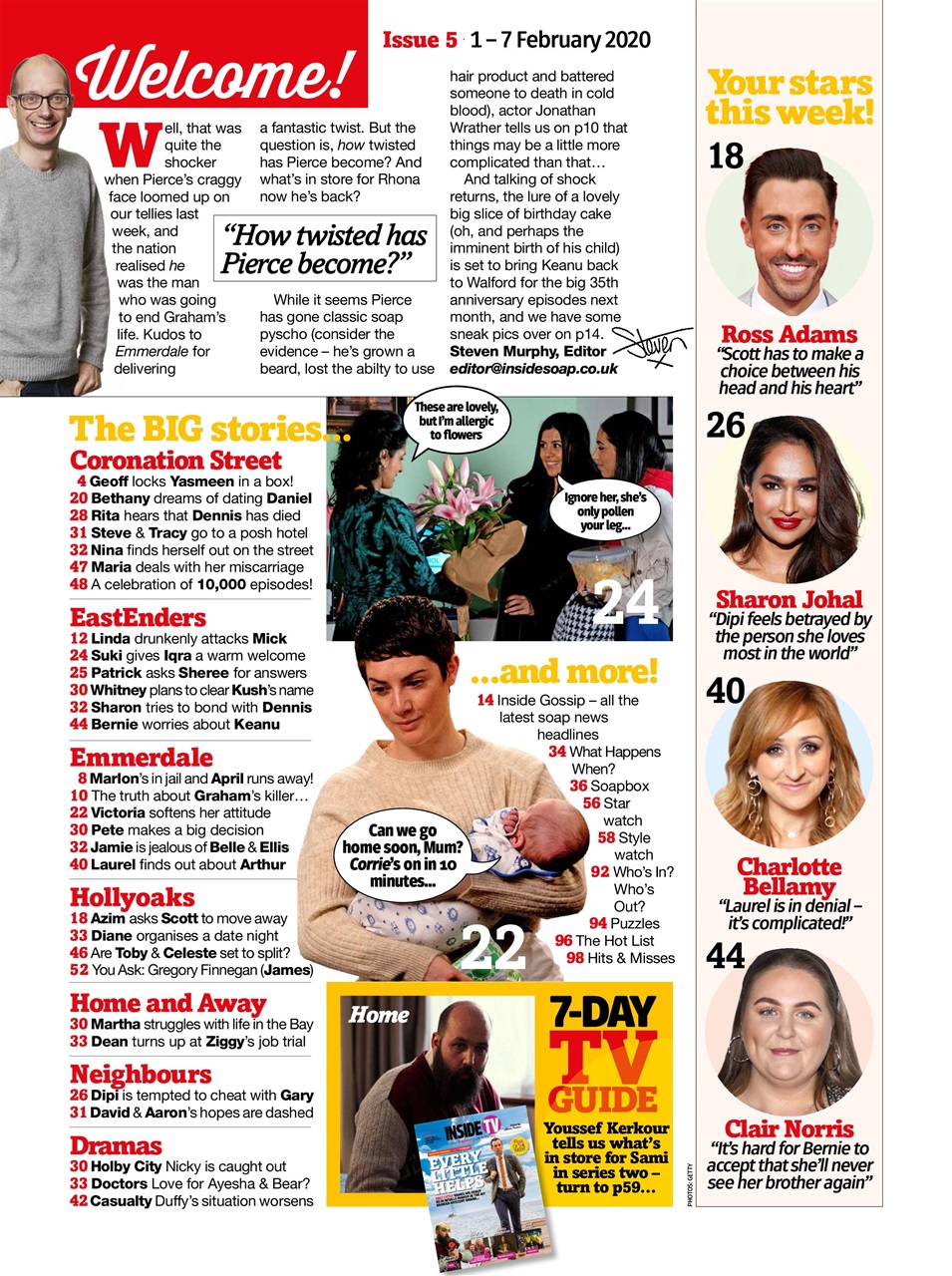 Inside Soap Preview Pages