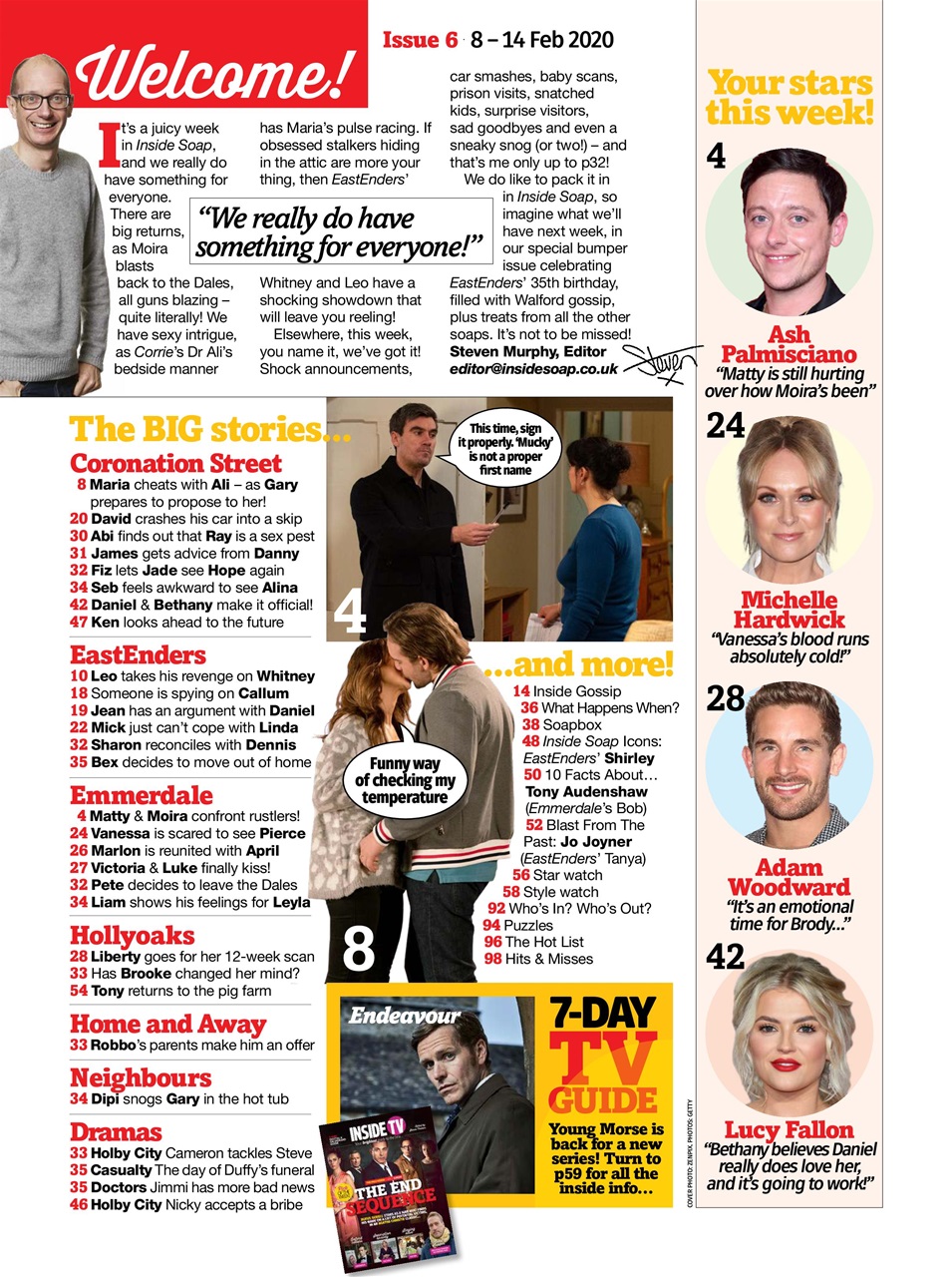 Inside Soap Preview Pages