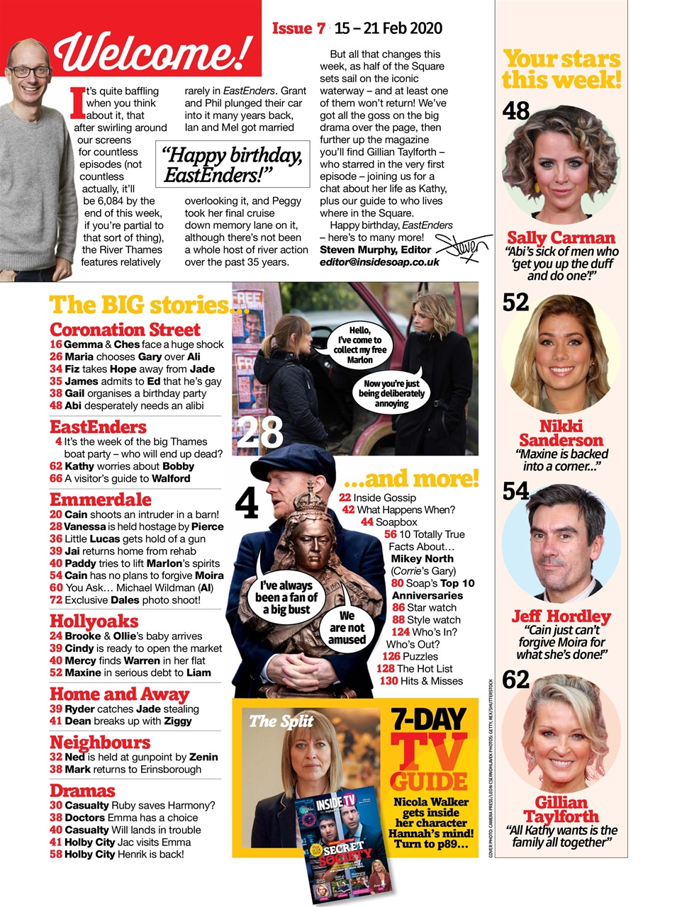 Inside Soap Preview Pages