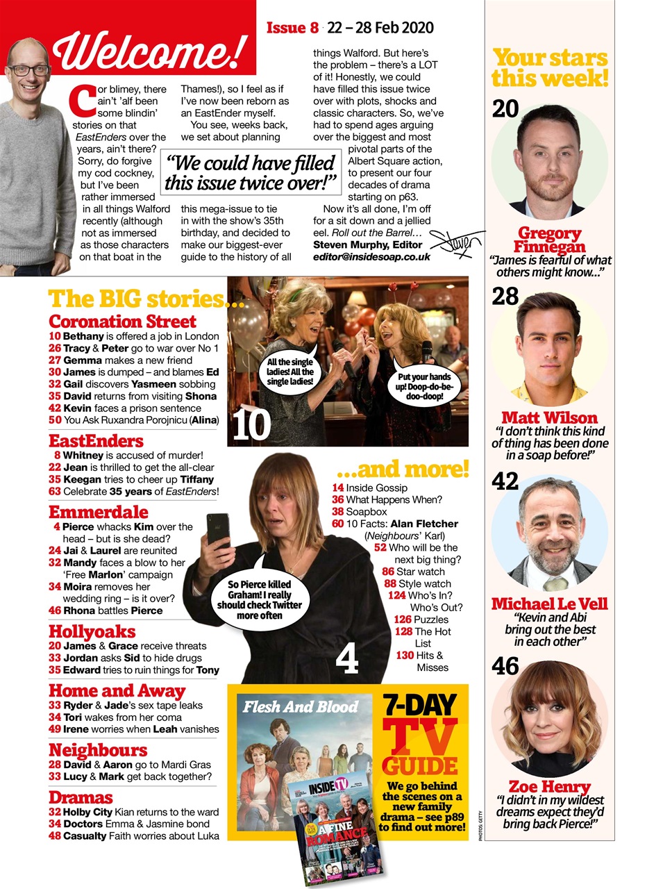 Inside Soap Preview Pages