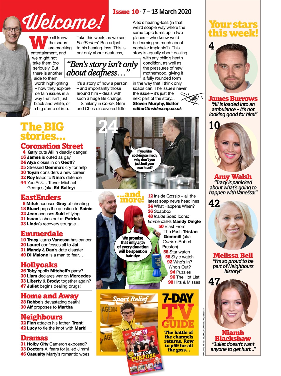 Inside Soap Preview Pages